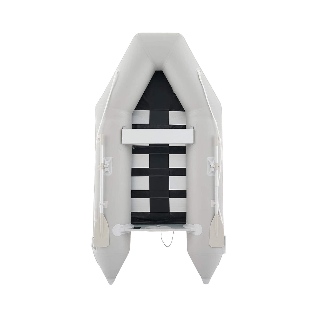 10FT 4-Person Heavy-Duty Inflatable Dinghy Transom Sport Tender Boat (SAK98153)