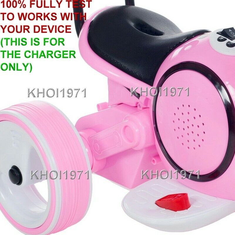 AC Wall Charger Adapter for Little Rider 80 KB803B LED Space Travel Ride-On Toy