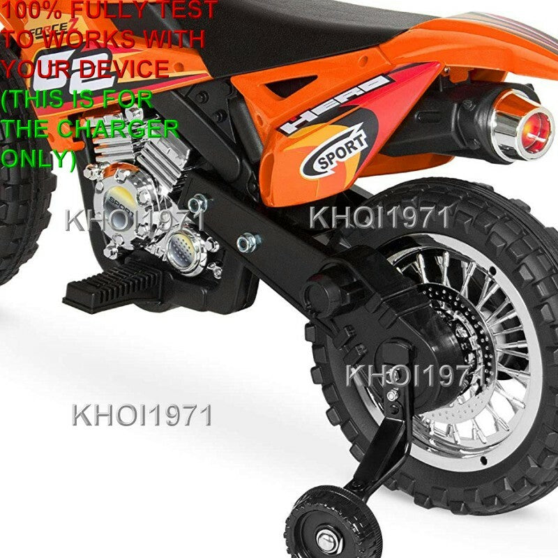 AC Wall Charger Adapter for 8T Blazin Wheels 62RT Force Z Hero Dirt Motorbike Ride