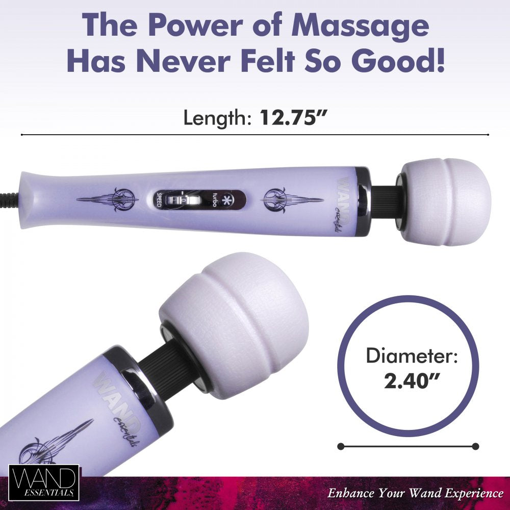 Wand Essentials 8-Speed Turbo Pearl Wand Massager