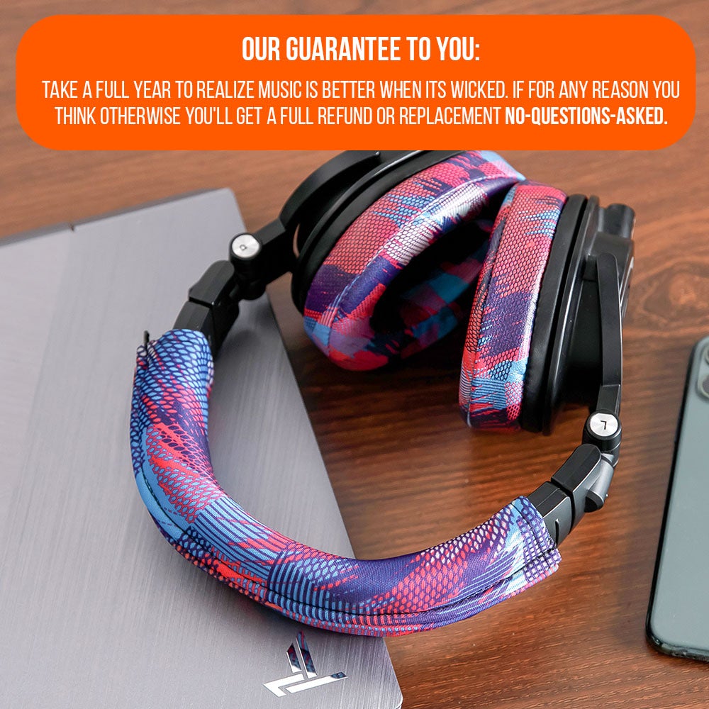 WC BandZ V2 Protective Headband Cover For ATH M Series Headphones