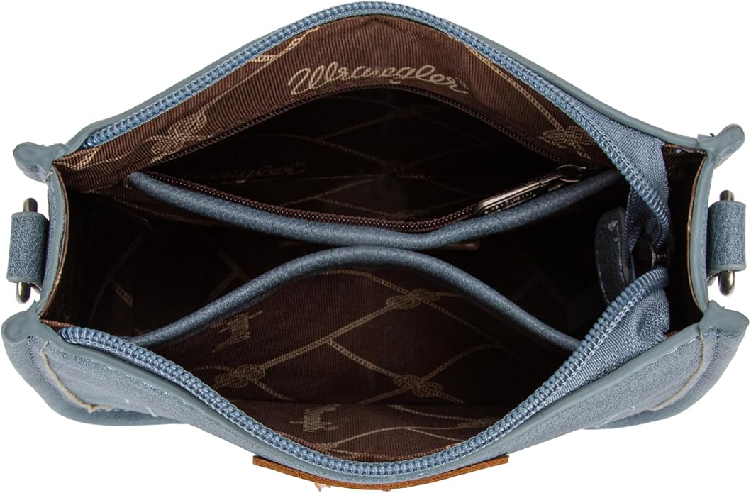 Wrangler Small Crossbody Bag with Adjustable Strap