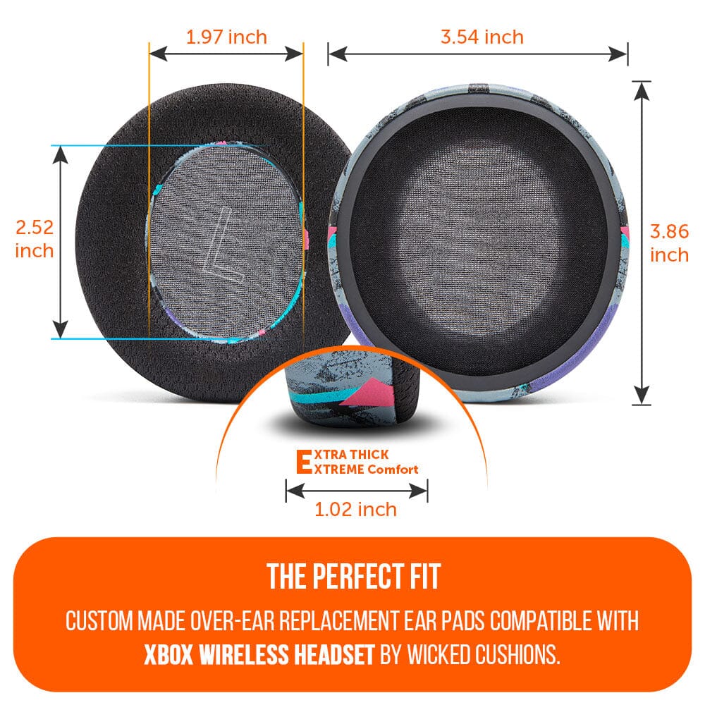 Xbox Wireless Gaming Headset Earpads - WC FreeZe Cooling Gel