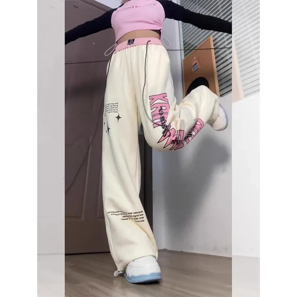 Harajuku Y2K Graphic Sweatpants