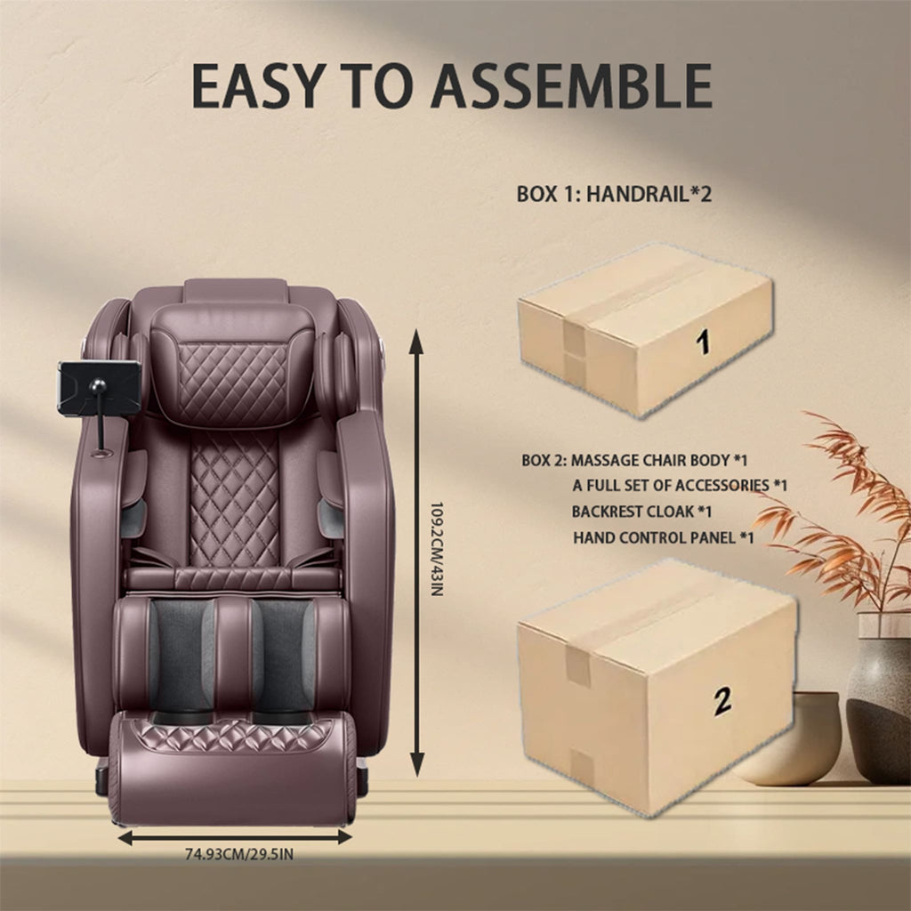 Zvz Premium Zero Gravity Full Body Massage Chair With Smart Display (SAK63108)